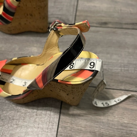 Christian Louboutin Vibrant Wedge Sandals size 37